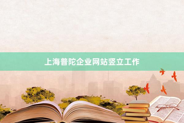 上海普陀企业网站竖立工作